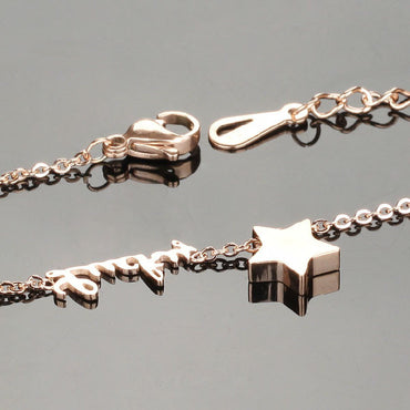 Perhiasan Gelang Kaki Stainless Wanita Vernyx Lucky Star - VERNYX