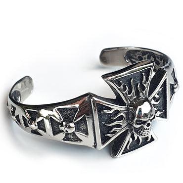 Perhiasan Gelang Stainless Pria Vernyx Ghost Rider