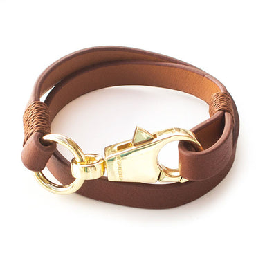 Perhiasan Gelang Leather Wanita Vernyx Hook - VERNYX