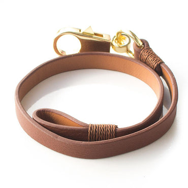 Perhiasan Gelang Leather Wanita Vernyx Hook - VERNYX