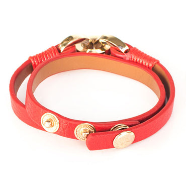 Perhiasan Gelang Leather Wanita Vernyx Unlimit - VERNYX