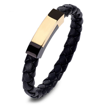 Perhiasan Gelang Leather Pria Vernyx Thanos Strength - VERNYX