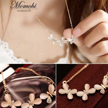 Aksesoris Kalung Wanita Vernyx Butterfly Flow - VERNYX