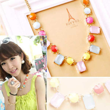 Aksesoris Kalung Wanita Vernyx Rainbow Pearl - VERNYX
