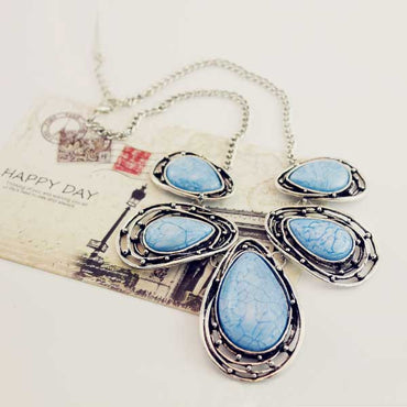 Aksesoris Kalung Wanita Vernyx Ethnical Curve - VERNYX