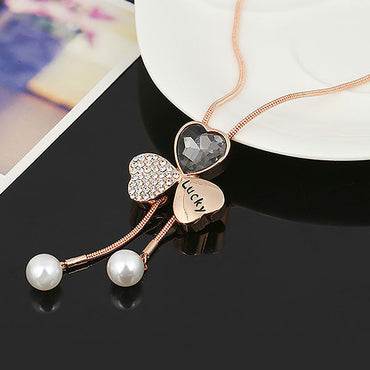 Aksesoris Kalung Wanita Vernyx Lucky Heart - VERNYX