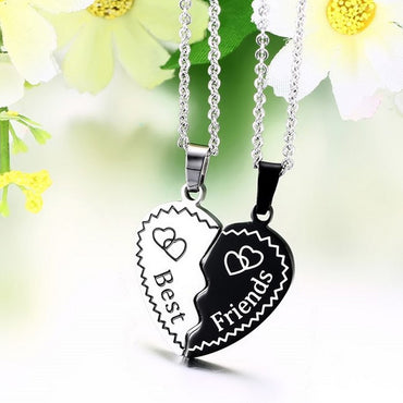 Perhiasan Kalung Couple Stainless Vernyx Best Friend - VERNYX