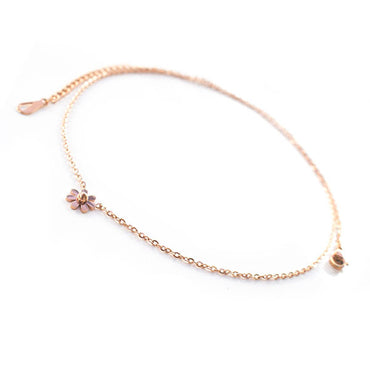 Perhiasan Kalung Wanita Vernyx Tiny Flower - VERNYX