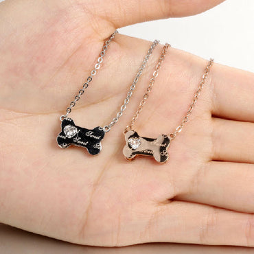 Perhiasan Kalung Wanita Vernyx Cute Bone - VERNYX
