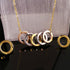Perhiasan Set Kalung Anting Wanita Vernyx Glamour Ring - VERNYX