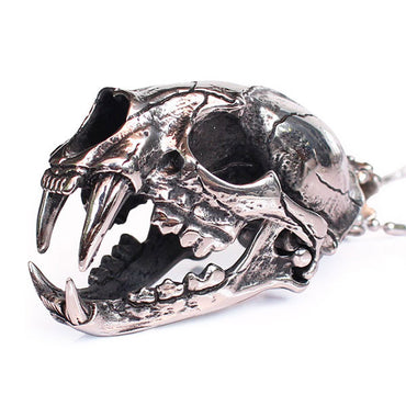 Perhiasan Kalung Gothic Stainless Pria Vernyx Hellhound - VERNYX