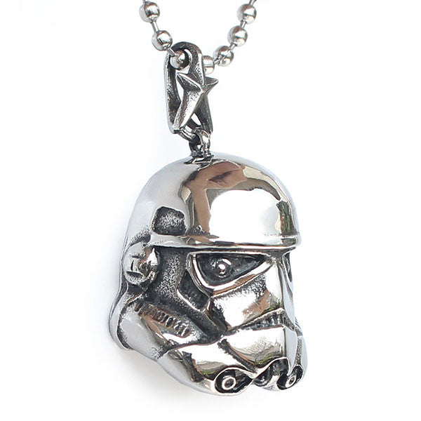 Perhiasan Kalung Pria Stainless Vernyx Stormtrooper Star Wars - VERNYX