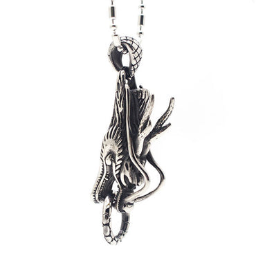 Perhiasan Kalung Gothic Pria Stainless Vernyx Dragon Lord - VERNYX