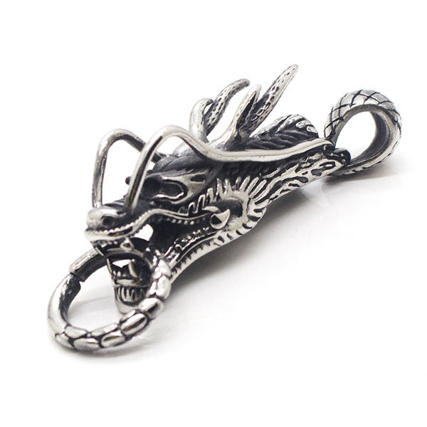 Perhiasan Kalung Gothic Pria Stainless Vernyx Dragon Lord - VERNYX