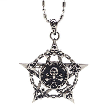 Perhiasan Kalung Gothic Pria Vernyx Mark of Death - VERNYX