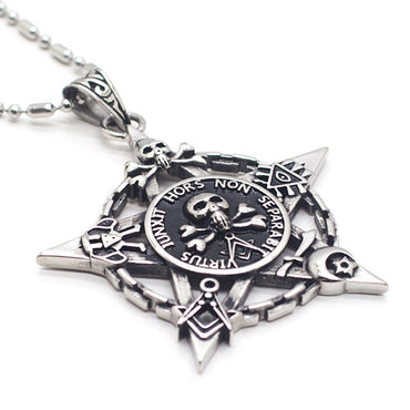 Perhiasan Kalung Gothic Pria Vernyx Mark of Death - VERNYX