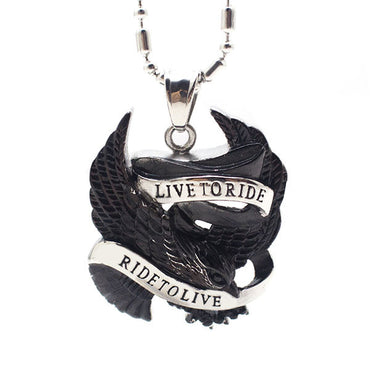 Perhiasan Kalung Pria Vernyx Ride to Live - VERNYX