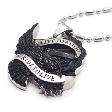 Perhiasan Kalung Pria Vernyx Ride to Live - VERNYX