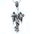 Perhiasan Kalung Salib Pria Gothic Stainless Vernyx Devil Cross - VERNYX
