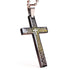 Perhiasan Kalung Salib Pria Stainless Vernyx Lord Prayer Cross - VERNYX