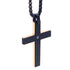 Perhiasan Kalung Salib Pria / Wanita Stainless Vernyx Black Holy Cross - VERNYX
