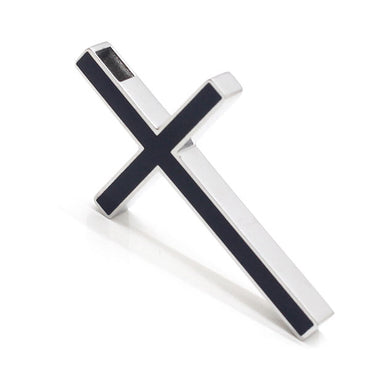 Perhiasan Kalung Salib Pria / Wanita Stainless Vernyx Line Of Faith Cross - VERNYX