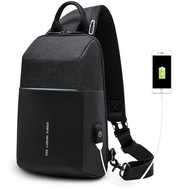 Tas Selempang Bahu Pria Anti Theft Vernyx Infinity Bag - VERNYX