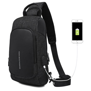 Tas Selempang Bahu Pria Anti Theft Vernyx Oskleim Bag - VERNYX