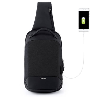 Tas Selempang Bahu Pria Anti Theft Water Repellent Vernyx Reeyee Bag - VERNYX