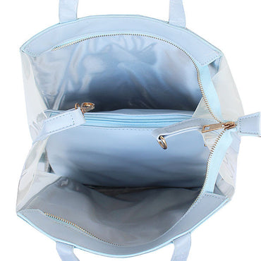 Tas Bahu Wanita Transparent Lugage - VERNYX
