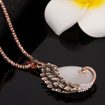 Aksesoris Kalung Wanita Vernyx Pearl Swan - VERNYX